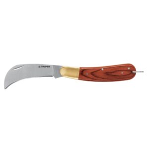 NAVAJA ABATIBLE UNIVERSAL 8" ACERO INOXIDABLE, MANGO DE MADERA 18539 - TRUPER