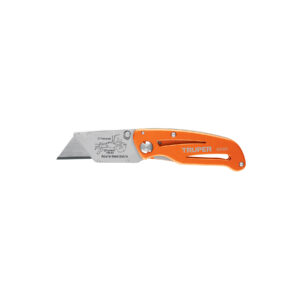 NAVAJA ABATIBLE 6" ALUMINIO CUCHILLA CAMBIO RÁPIDO ACERO INOX. 101101 - TRUPER
