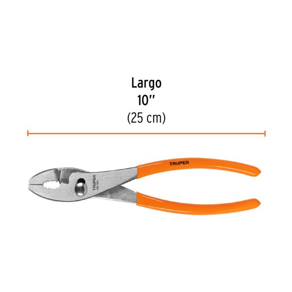 ALICATE MECÁNICO 10" MANGO DE PVC 17302 - TRUPER - Imagen 2