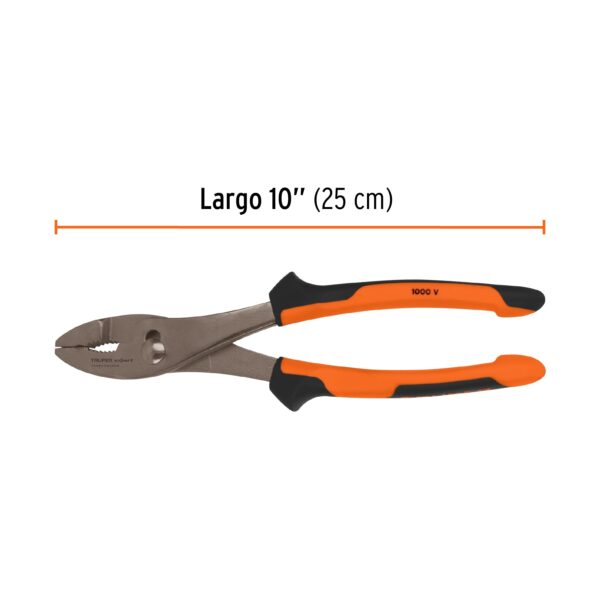 ALICATE MECANICO 10" AISLADO 1000V COMFORTGRIP 13066 - TRUPER - Imagen 2