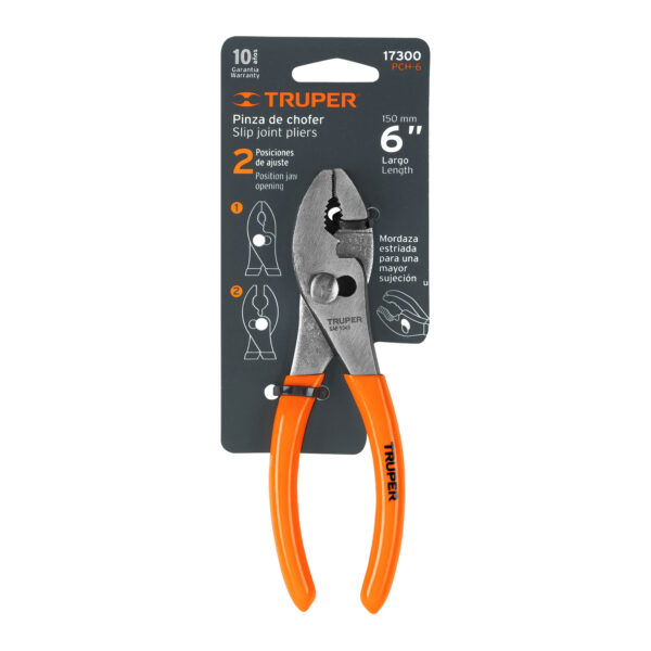 ALICATE MECÁNICO 6" MANGO DE PVC 17300 - TRUPER - Imagen 4
