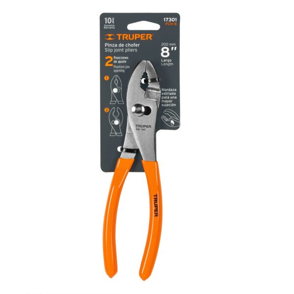 ALICATE MECÁNICO 8" MANGO DE PVC 17301 - TRUPER - Imagen 4