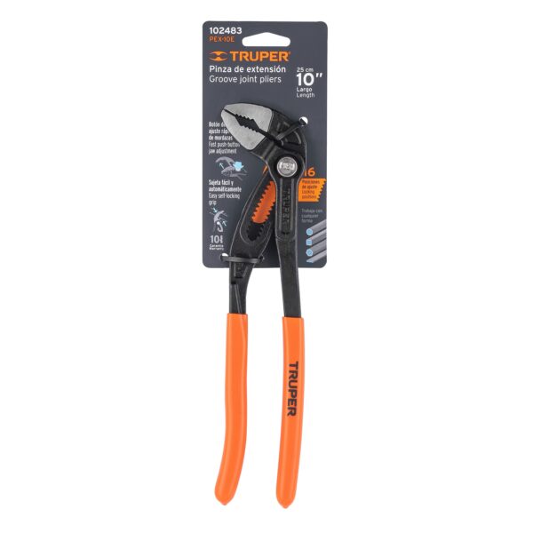 ALICATE PICOLORO 10" EUROPEO MANGO DE PVC 102483 - TRUPER - Imagen 4