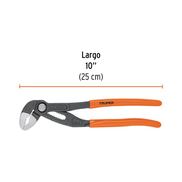 ALICATE PICOLORO 10" EUROPEO MANGO DE PVC 102483 - TRUPER - Imagen 2