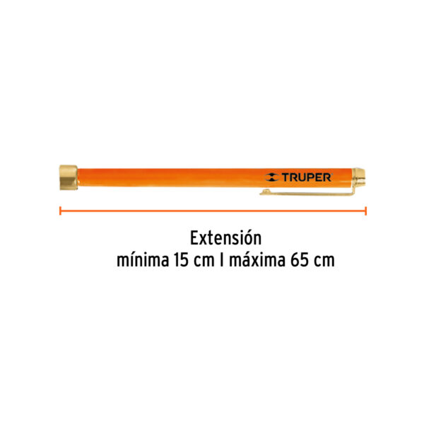 IMAN EXTENSIBLE, LEVANTA 1.5KG, 128MM-630MM 14140 - TRUPER - Imagen 4