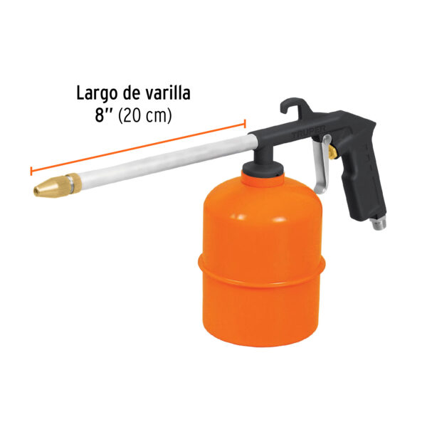 PISTOLA PARA LIMPIEZA DE MOTORES 70PSI 19236 - TRUPER - Imagen 2
