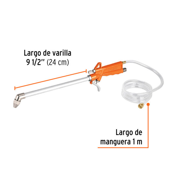 PISTOLA PARA LIMPIEZA DE MÁQUINAS 90PSI 19237 - TRUPER - Imagen 2