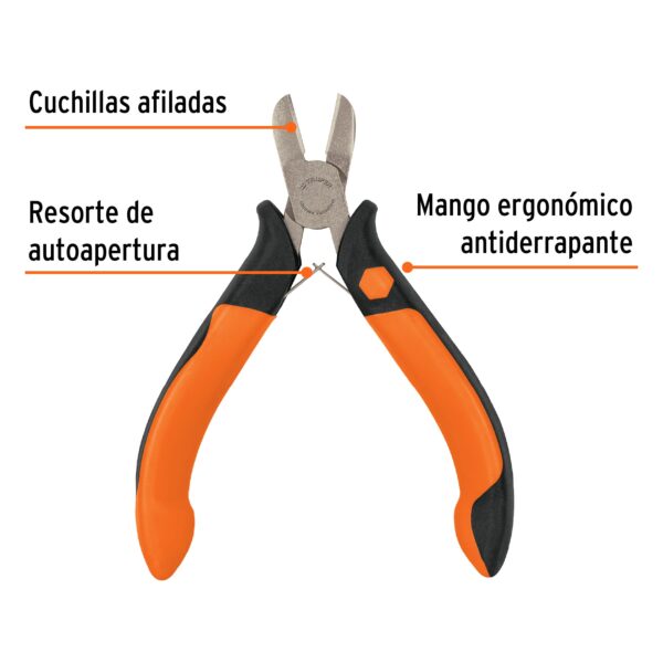 ALICATE DE CORTE 5" COMFORTGRIP 17367 - TRUPER - Imagen 4
