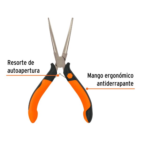ALICATE DE PUNTA 6" COMFORTGRIP 17369 - TRUPER - Imagen 4