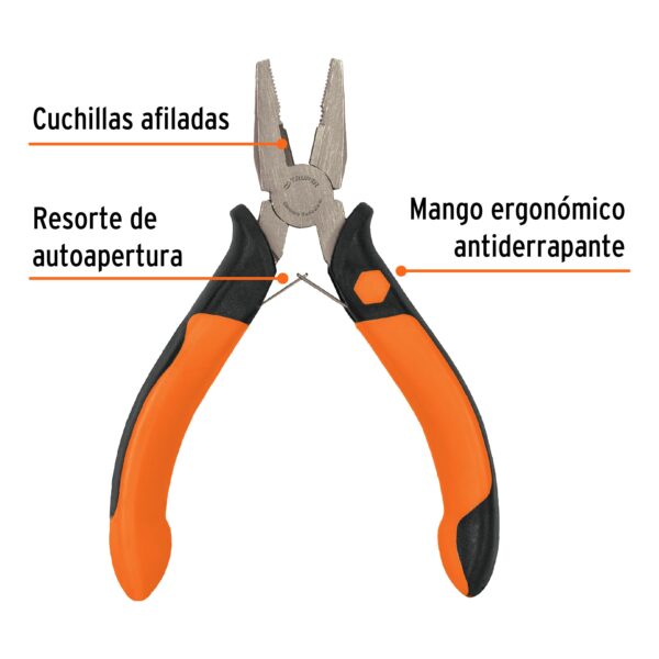 ALICATE UNIVERSAL 5" COMFORTGRIP 17371 - TRUPER - Imagen 4