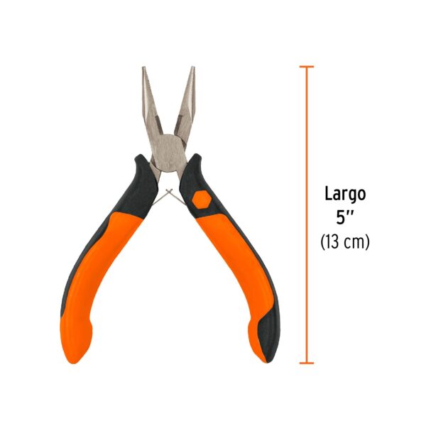 ALICATE DE PUNTA 5" COMFORTGRIP 17366 - TRUPER - Imagen 3