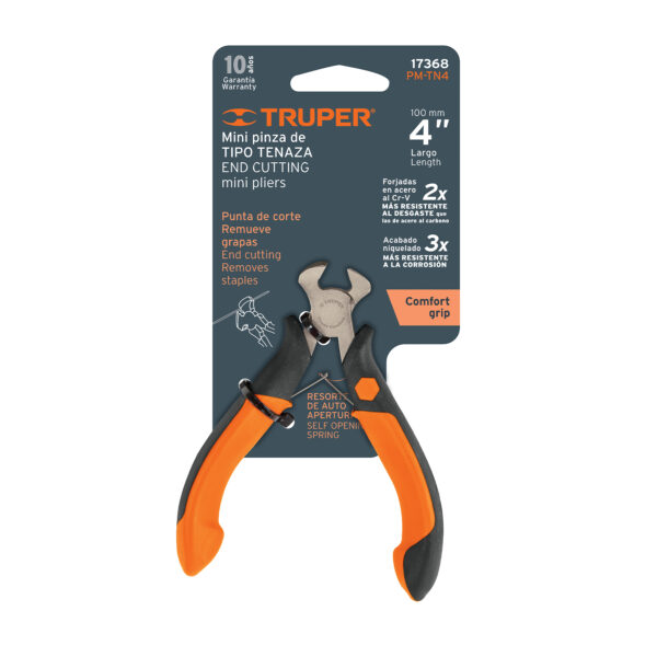 ALICATE TENAZA 4" COMFORTGRIP 17368 - TRUPER - Imagen 5