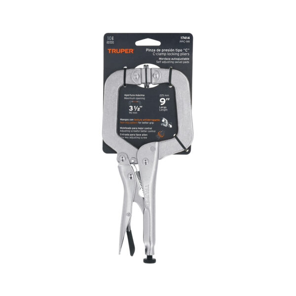 ALICATE DE PRESION 9" AUTOAJUSTABLE 17414 - TRUPER - Imagen 4
