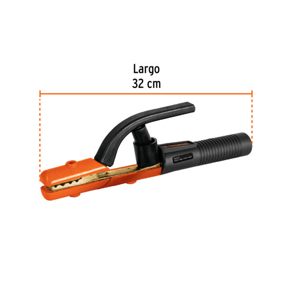 TENAZA PORTA ELECTRODO 500A, 315MM, 4/0 AWG, 14233 - TRUPER - Imagen 2
