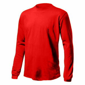 POLO ROJO 20/1 MANGA LARGA- NACIONAL