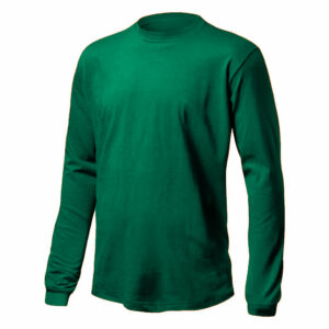 POLO VERDE BOTELLA 30/1 JERSEY MANGA LARGA - NACIONAL