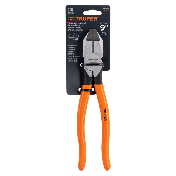 ALICATE UNIVERSAL 9" MANGO PVC 17305 - TRUPER - Imagen 4