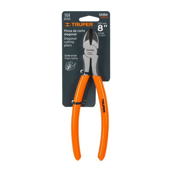 ALICATE DE CORTE 8" MANGO DE PVC 12353 - TRUPER - Imagen 4