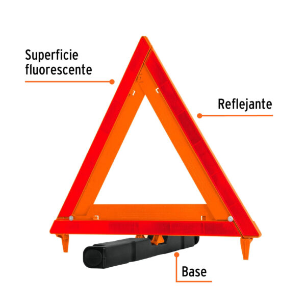 TRIANGULO DE SEGURIDAD PLEGABLE 43.5CM 10942 - TRUPER - Imagen 3