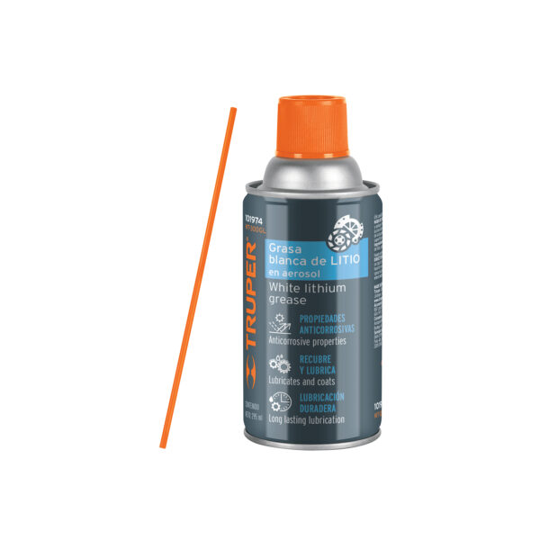 GRASA BLANCA DE LITIO EN AEROSOL 295ML 101974 - TRUPER