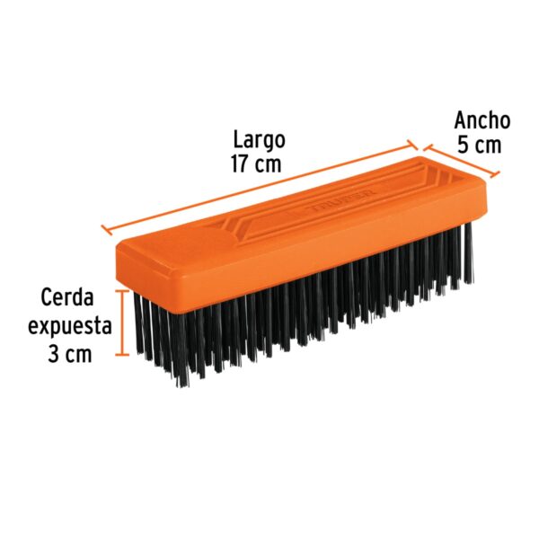 CEPILLO CON CERDAS DE ACERO 114 PINCELES 11556 - TRUPER - Imagen 2