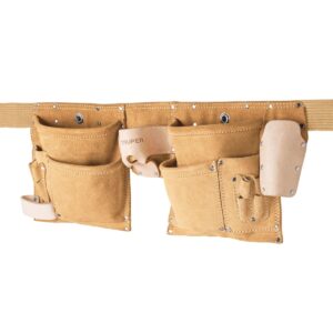CINTURON PORTAHERRAMIENTAS DE CARNAZA 13 COMPARTIMIENTOS 11537 - TRUPER