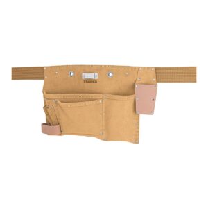CINTURON PORTAHERRAMIENTAS DE CARNAZA 9 COMPARTIMIENTOS 11534 - TRUPER
