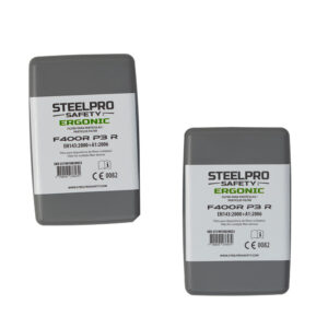 ERGONIC FILTRO F400R P3 R PARTICULAS PAR (TIPO CARTUCHO) - STEELPRO