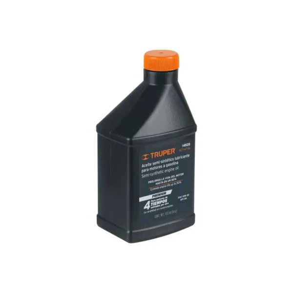 ACEITE SEMI SINTETICO 0.5L SAE 10W-30 PARA MOTOR 4 TIEMPOS 14928 - TRUPER