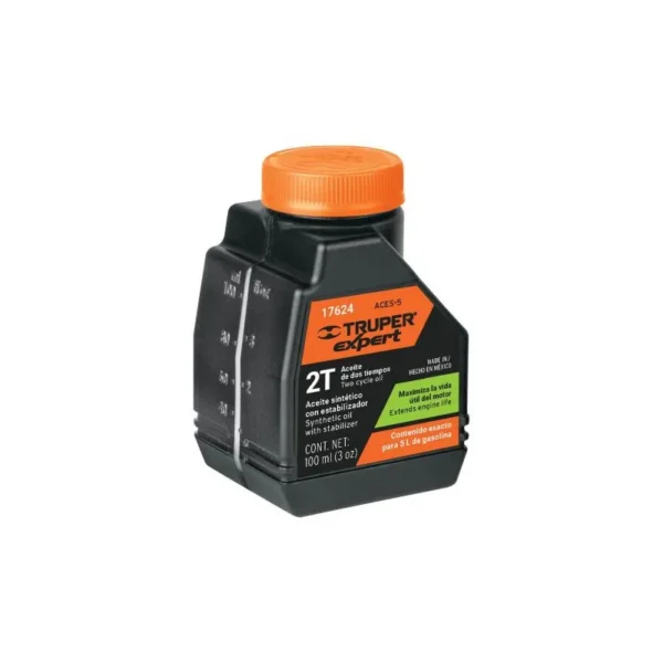 ACEITE SINTETICO 100ML PARA MOTOR 2 TIEMPOS 17624 - TRUPER