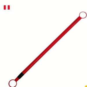 BARRA RETRÁCTIL DE PLÁSTICO DE 2.20 M ROJO