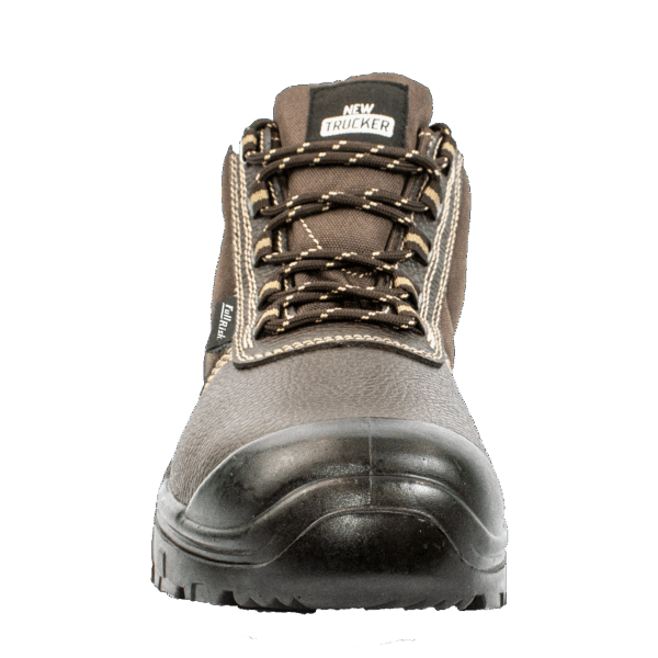 BOTA DE SEGURIDAD NEW TRUCKER MARRON NT115 - STEELPRO - Imagen 2