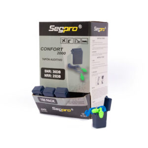 TAPON AUDITIVO CONFORT 2000 EN CAJA - SEGPRO