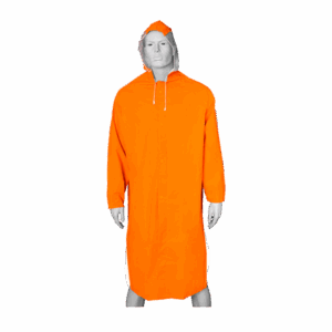 ABRIGO PVC NARANJA     XP-300   STEELPRO