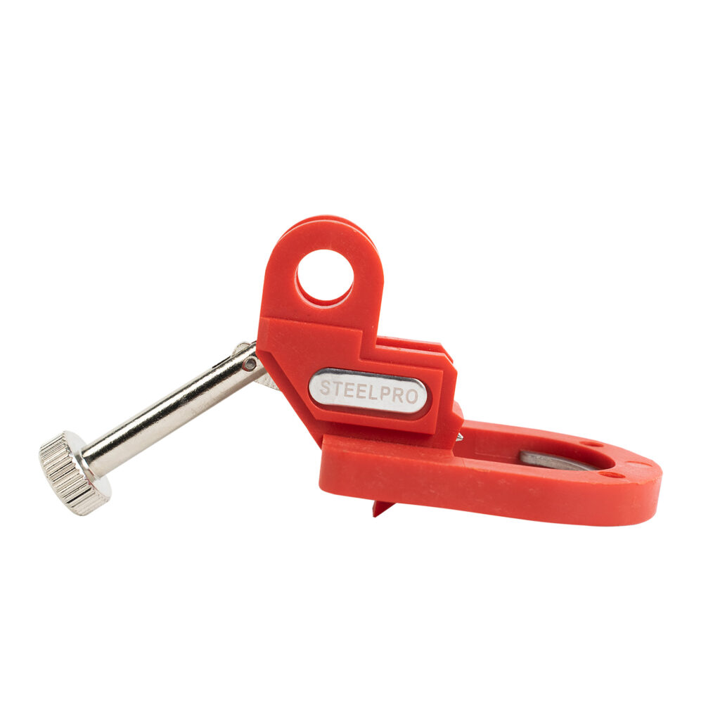 BLOQUEADOR BREAKER CIRCUITO LATERAL HASTA 20MM ESPESOR CON TORNILLO - STEELPRO