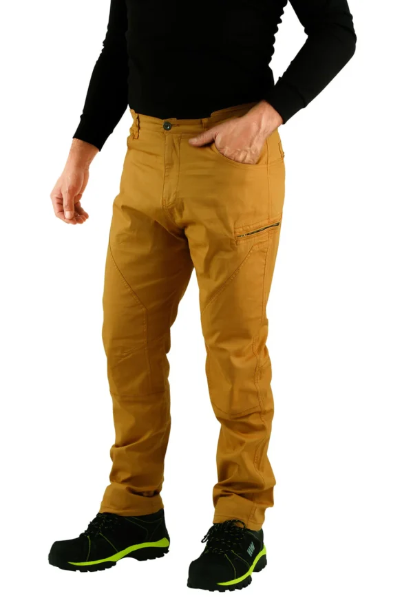 PANTALON HW RANGI MOSTAZA - HARDWORK - Imagen 3