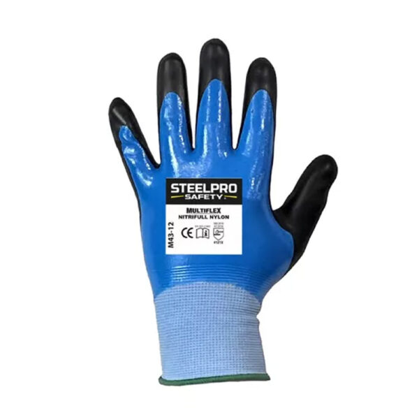 GUANTE MULTIFLEX NITRIFULL NYLON M43-12 - STEELPRO - Imagen 3