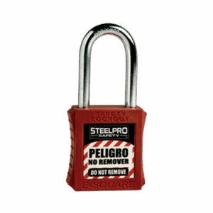 CANDADO X10 ROJO STEELPRO