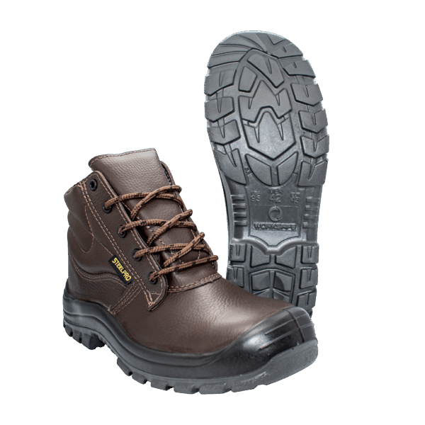 BOTA STEELPRO - WORKER MARRON - STEELPRO - Imagen 2