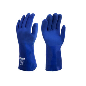 GUANTE CUBIERTO DE PVC AZUL 12" - SEGPRO