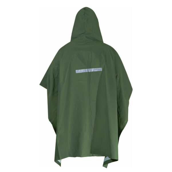 PONCHO DE PVC VERDE | SEGPRO - Imagen 2