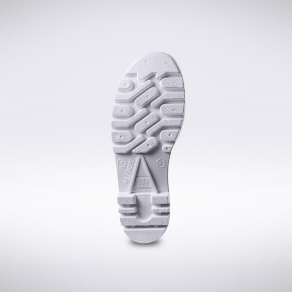 BOTAS CON PUNTA DE ACERO BLANCO /CREPE - DITTA FORTE - Imagen 2