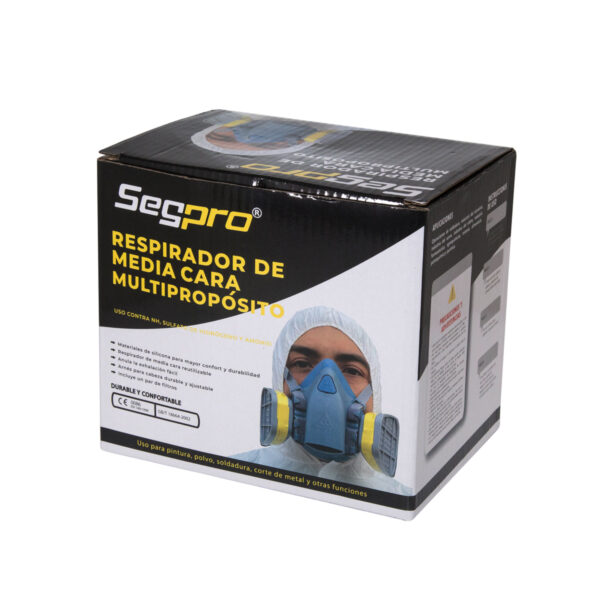 RESPIRADOR DE MEDIA CARA SP2097 | SEGPRO - Imagen 4
