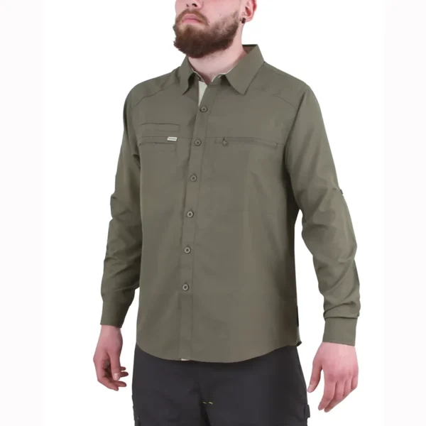 CAMISA HW ARIZONA MAN VERDE OLIVA - HARDWORK - Imagen 3