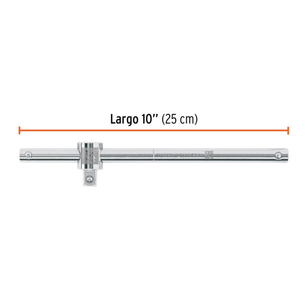 PALANCA CORREDIZA PARA DADO, ENCASTRE 1/2" 13432 - TRUPER - Imagen 2