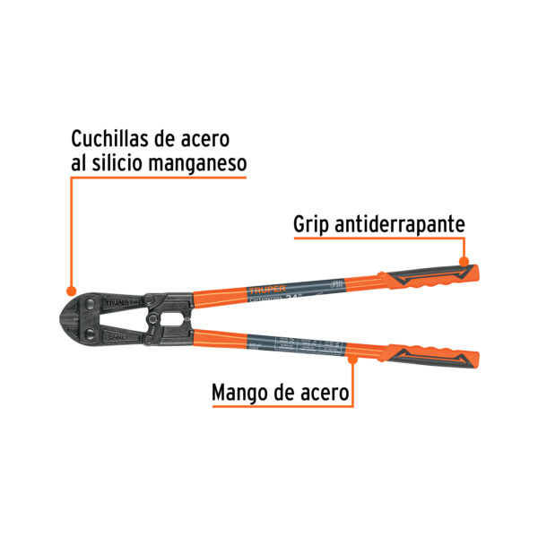 CIZALLA PROFESIONAL 24" 12833 - TRUPER - Imagen 3