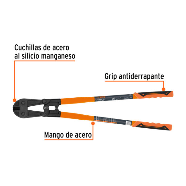 CIZALLA PROFESIONAL 36" 12835 - TRUPER - Imagen 3