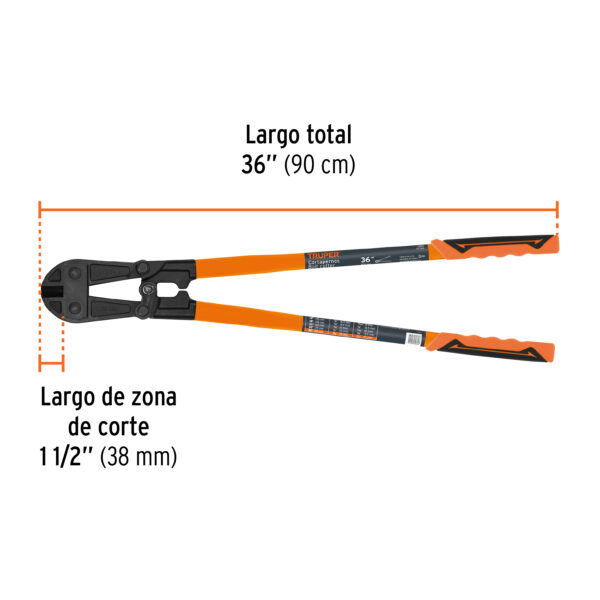 CIZALLA PROFESIONAL 36" 12835 - TRUPER - Imagen 2