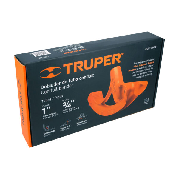 DOBLADOR DE TUBO CONDUIT 1" 12847 - TRUPER - Imagen 4