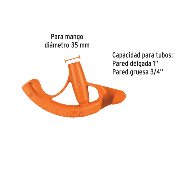DOBLADOR DE TUBO CONDUIT 1" 12847 - TRUPER - Imagen 3